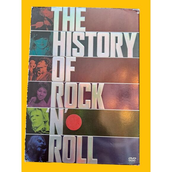Warner Bros The History of Rock N Roll DVD Docu Series 10 HRS‎ Music Collection - Picture 1 of 6